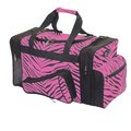 Pizzazz Performance Wear Pizzazz Performance Wear B500AP -HPK -L B500AP Zebra Megaphone Duffle Bag - Hot Pink - Large B500APHPKL